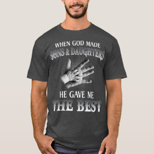 När Gud gjorde soner och döttrar gav han mig T Shirt