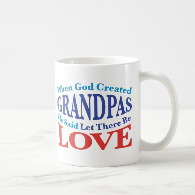 När Gud Skapade morfar Kaffemugg (Höger)