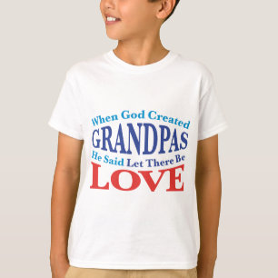 När Gud Skapade morfar T-shirt
