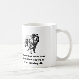 När guden skapade ChowChows Kaffemugg