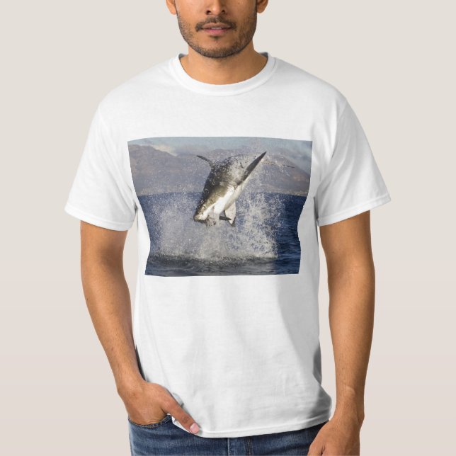 när hajar flyger tee shirt (Framsida)