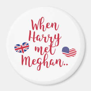 När Harry träffade Meghan Roligt Royal Bröllop Magnet