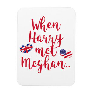 När Harry träffade Meghan ROLIGT ROYAL BRÖLLOP Magnet
