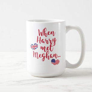 När Harry träffade Meghan ROYAL BRÖLLOP Kaffemugg