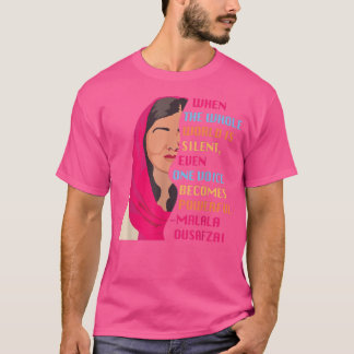 När hela världen är tyst, är det till och med en f t shirt