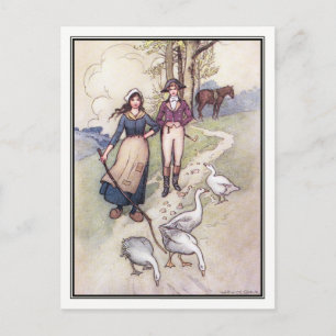 När hela världen är ung av Warwick Goble Vykort