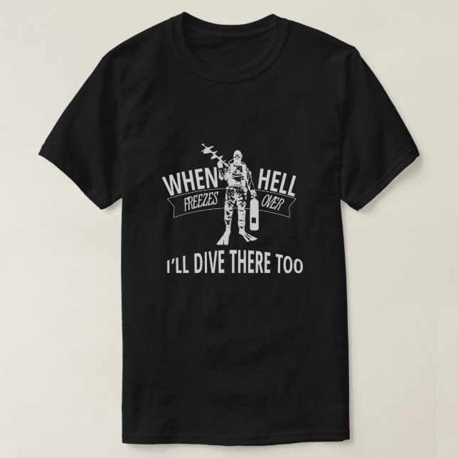 När helvete fryser över, ska jag dyk där för tee (Design framsida)