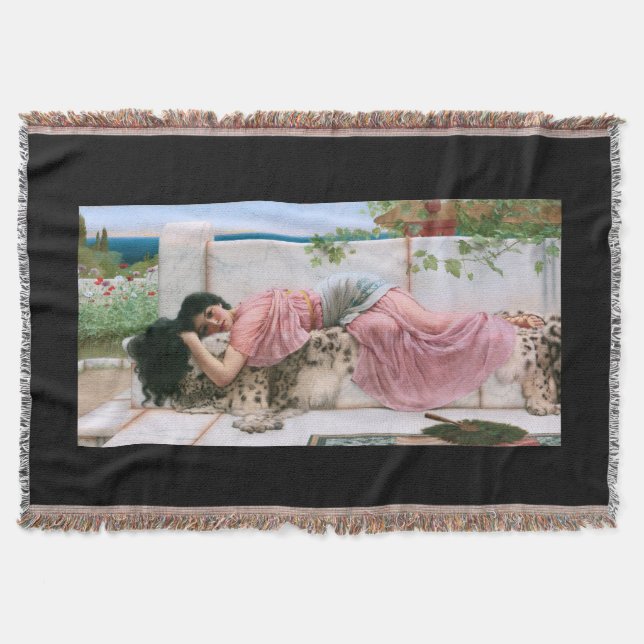 När hjärtat är ungt av John William Godward Filt (Framsidan)