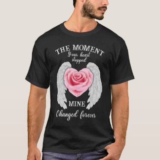När hjärtat stoppade minan förändrades t shirt