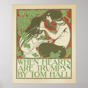 När hjärtor är trumfer poster