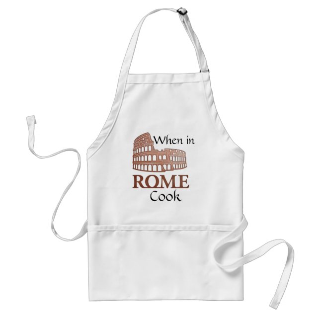 När i Rom Cook Apron Förkläde (Framsidan)
