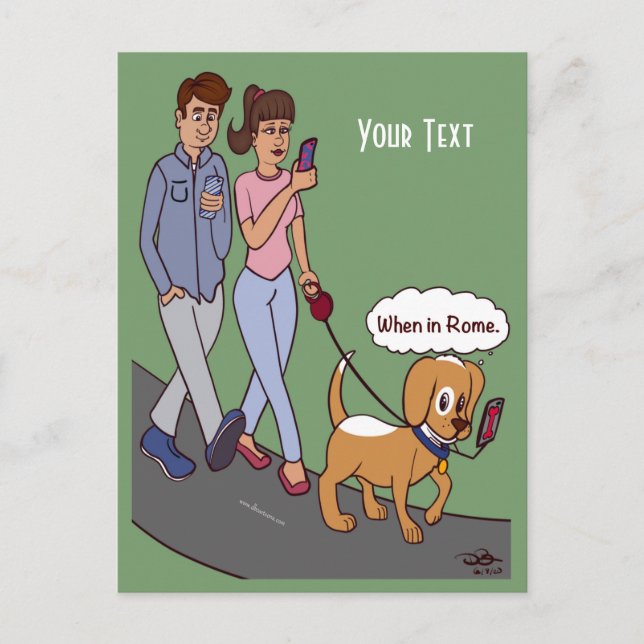 När i Rom Vykort (Framsida)