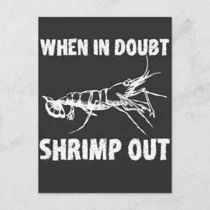 När i tvekbt Shrimp ut Funny Jiu Jitsu Vykort