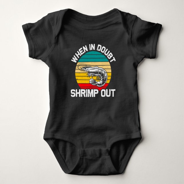 När i Tvibt Shrimp ut Jiu Jitsu Martial Arts T Shirt (Framsida)
