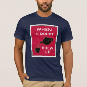 När i tvivel~-brygd upp t shirt