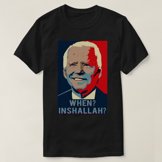 När Inshallah T Shirt (Design framsida)