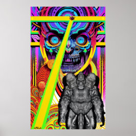 När inte ens Ansikte i döden kan Gömma... Poster