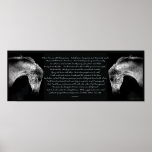 När jag är en gammal Horsewomen-utskrift Poster