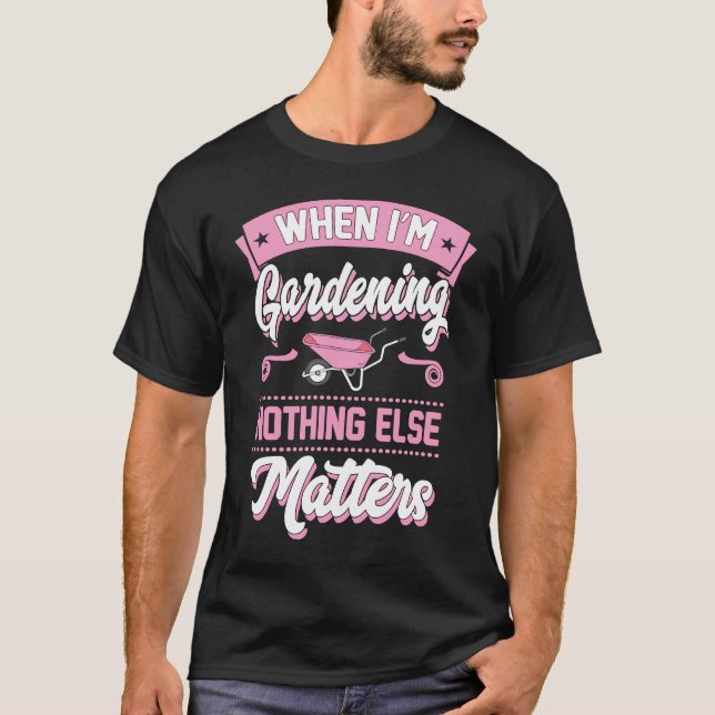 När jag är , inget annat. t shirt (Framsida)