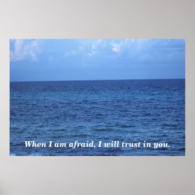 När jag är rädd poster (Framsidan)