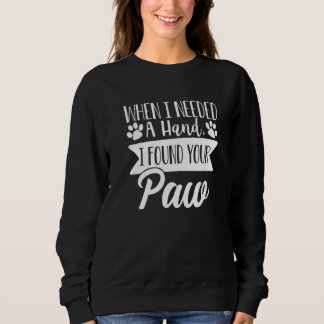 När jag behövde en hand hittade jag din Tass Hund T Shirt