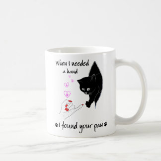 När jag behövde en hand hittade jag din Tass, svar Kaffemugg