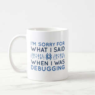 När jag felsökte kaffemugg