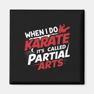 När jag gör karate kallas det för partiell konst 9 magnet