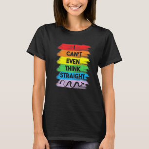 När jag kommer ut från Gay pride Saker LGBTQ kan j T Shirt