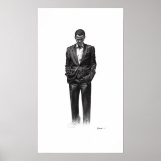 När jag Tänka Hoppets Kanvastryck Poster