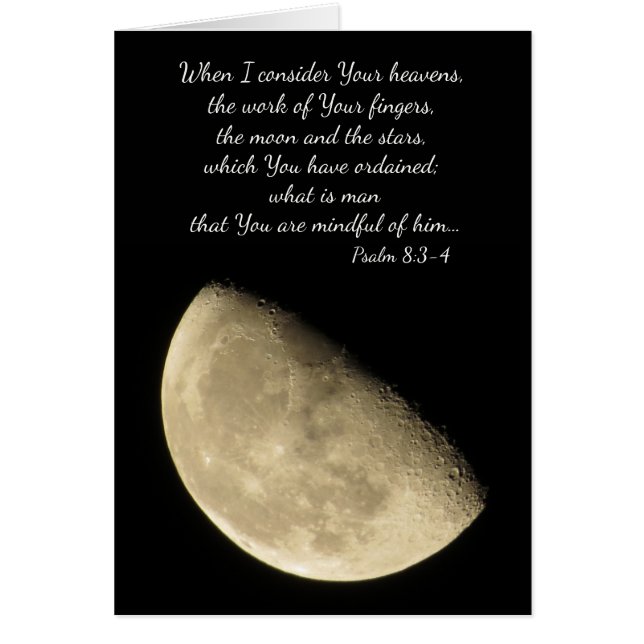 När jag tänker på heavens Parakaleo-anteckningskor OBS Kort (Framsidan)