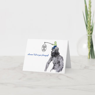 När jag tittar på ditt foto helgkort