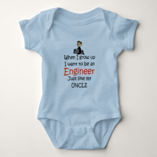 När jag växer upp ingenjören tee shirt