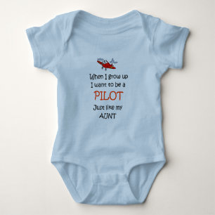 När jag växer upp pilot- tröja