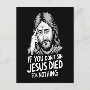 När Jesus Enar Er Alla, Förblir Hoppet Qvar Helg Vykort