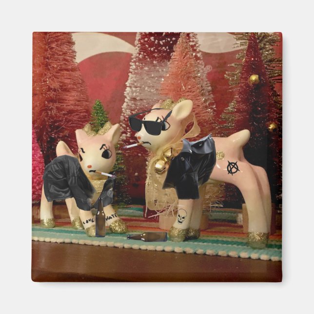 När julpyntet går dåligamagneten magnet (Framsidan)