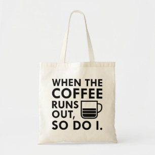 När kaffet Springa lämnar Tygkasse