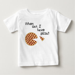 När kan jag ha pizza? tee