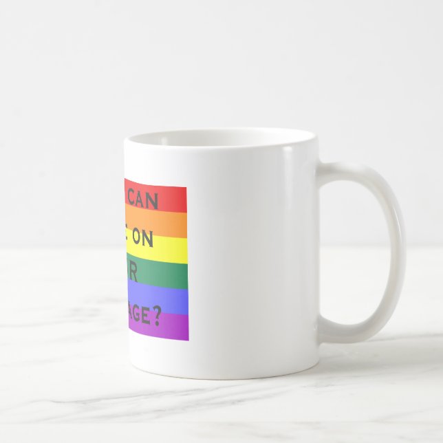 När kan jag rösta på DITT giftermål? Kaffemugg (Höger)