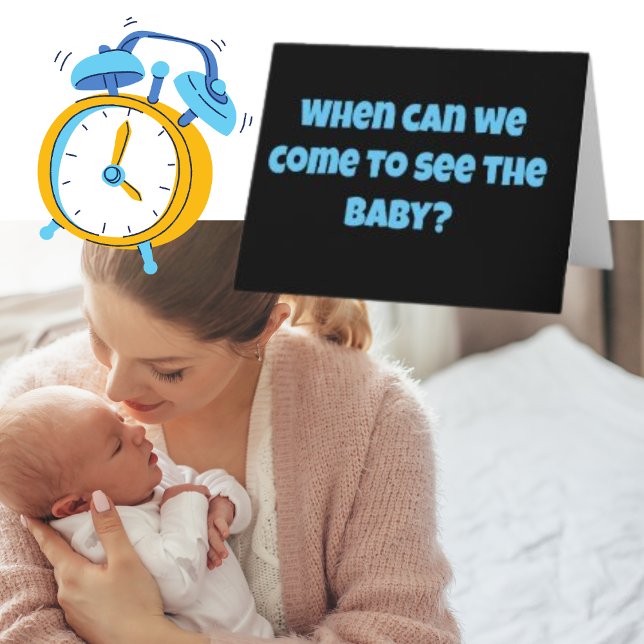 När kan vi se det nya föräldrakortet Baby? Kort (Skapare uppladdad)