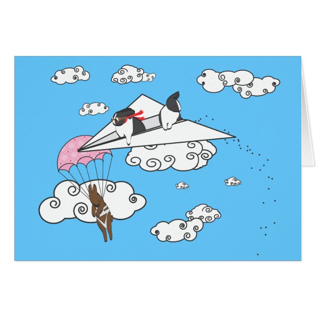 NÄR KANINER ANFALLER HÄLSNINGSKORT (Framsidan Horizontal)