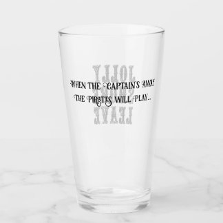 När kaptenens Away Beer Glass Glaskopp