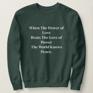 När Kärlekens Kraft Coola Citat Enkla Stylish T Shirt
