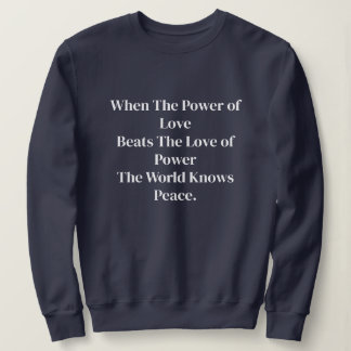 När Kärlekens Kraft Coola Citat Enkla Stylish T Shirt