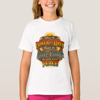 När Kärlekens Kraft Slår Kraftens Kärlek Världen V T Shirt