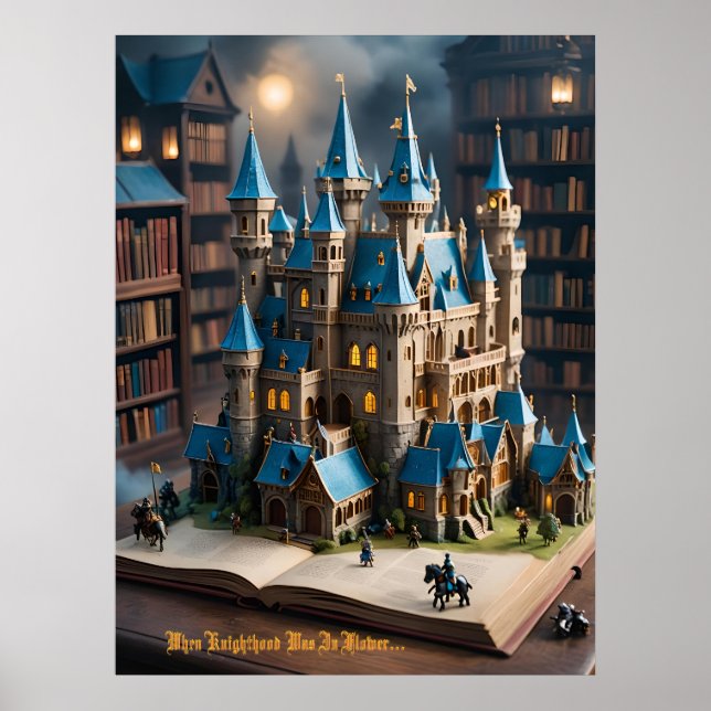 När Knightood var i blomman Poster (Framsidan)