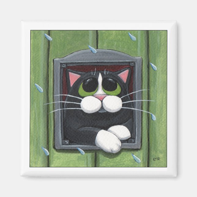 När kommer det att upphöra? - Katt Magnet (Framsidan)