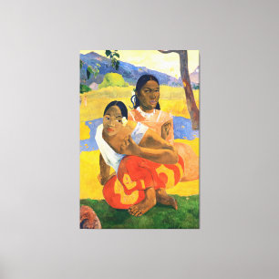 När kommer du att gifta dig? Paul Gauguin Canvastryck