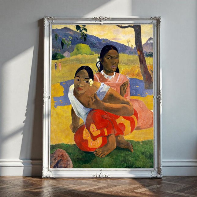 När kommer du att marry av Paul Gauguin Poster (Skapare uppladdad)