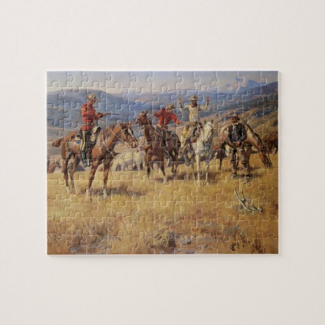 När Lag mullkastar Kant i Chance av CM Russell Pussel (Horisontell)